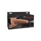 Regulowana realistyczna uprząż z penisem i tryskającymi jądrami, 19 cm – zdjęcie 5