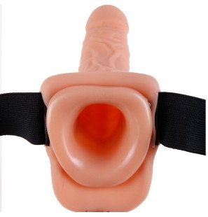 Adjustable Harness with Remote Control and Realistic Penis 23 cm – image 1