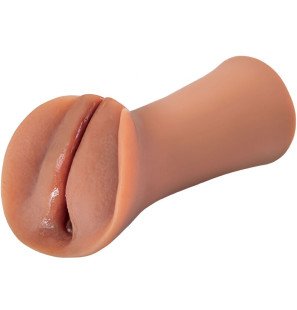 Gladde siliconen masturbator voor mannen 7,5 cm – foto 1