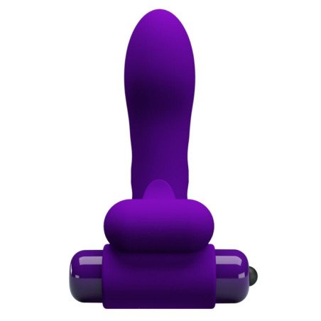 Pretty Love Orlando Vibrating Finger Sleeve, Purple – image 2