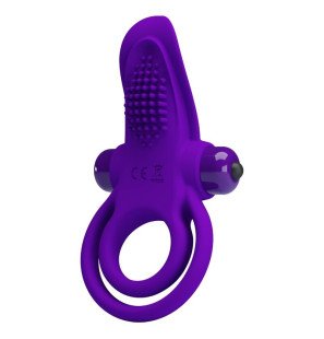 Pretty Love Purple Vibrating Penis Ring – image 4