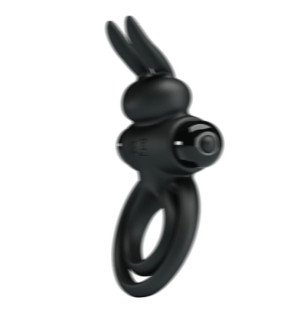 Pretty Love vibrierender Penisring mit Hasenpenis-Design – Bild 5