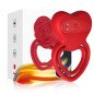 Armony Red Vibrating Penis Ring with Heart Design – image 5 Armony Red Vibrating Penis Ring with Heart Design – image 5