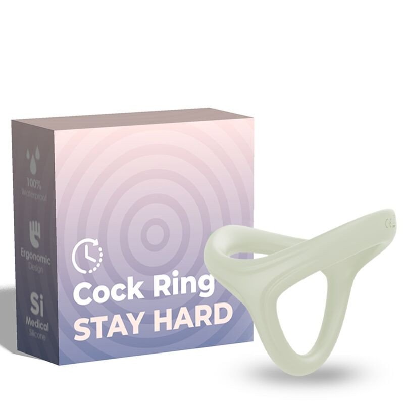 ARMONY Tresor double silicone cock ring, glowing, 47 mm – image 1