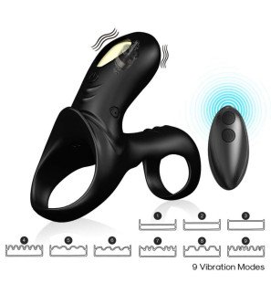 ARMONY Ranger vibrating penis ring for couples 47 mm black – image 1