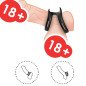 ARMONY schwarzer doppelt-elastischer Penisring, 6,1 cm – Bild 3 ARMONY schwarzer doppelt-elastischer Penisring, 6,1 cm – Bild 3