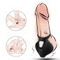 Anneau pénien vibrant ARMONY Manta pour testicules avec télécommande – noir – photo 4