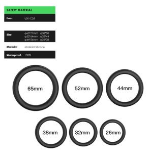 Armony Silicone Penis Rings 26 mm for Intimate Wellness – image 2