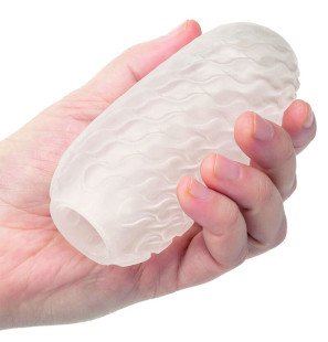 Calexotics Boundless Soft omkeerbare masturbator geel – 11,5 cm – foto 1