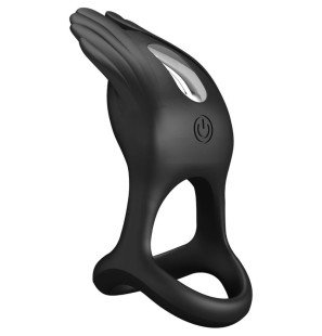 Pretty Love Silas vibrating penis ring with 7 vibrations, silicone – image 3