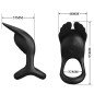 Pretty Love Silas anneau pénien vibrant en silicone avec 7 modes de vibration – photo 6 Pretty Love Silas anneau pénien vibrant en silicone avec 7 modes de vibration – photo 6