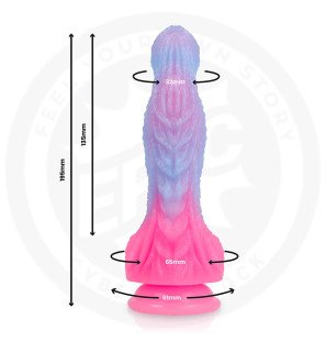 EPIC Selara siliconen dildo met omhullende vorm