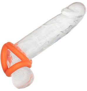 CALEXOTICS Alpha Triple anneau pénien orange 3,75 cm – photo 1