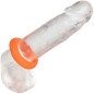 CALEXOTICS Alpha grand anneau pénien orange allongé – photo 1 CALEXOTICS Alpha grand anneau pénien orange allongé – photo 1