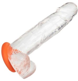 CALEXOTICS Alpha grand anneau pénien orange allongé – photo 7