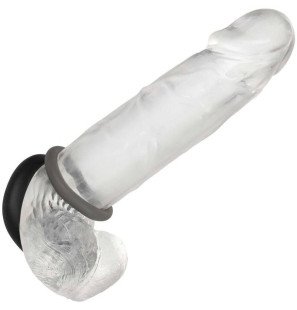 Calexotics Alpha zestaw 2 przedłużonych szarych pierścieni na penisa – zdjęcie 1