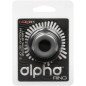 Calexotics Alpha lot de 2 anneaux péniens gris allongés – photo 3