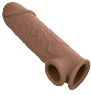 CalExotics Performance Maxx Realistic Penis Extension with Brown Skin Tone – image 1