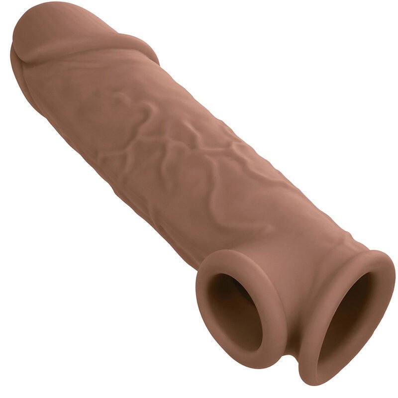 CalExotics Performance Maxx Realistic Penis Extension with Brown Skin Tone – image 1