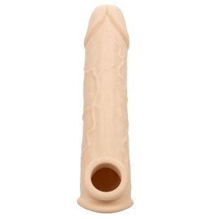 Realistische Penisverlängerung für Erwachsene von CalExotics, heller Hautton, 5 cm – Bild 4
