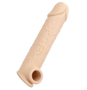 Realistische Penisverlängerung für Erwachsene von CalExotics, heller Hautton, 5 cm – Bild 5