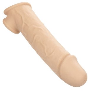 CalExotics realistyczna przedłużka na penisa dla dorosłych, jasny odcień skóry, 5 cm – zdjęcie 7