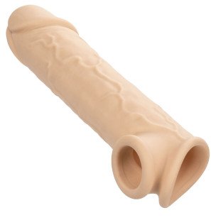 Realistische Penisverlängerung für Erwachsene von CalExotics, heller Hautton, 5 cm – Bild 8