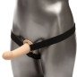 CALEXOTICS Penisverlängerer mit Harness in hellem Hautton, 5 cm – Bild 1