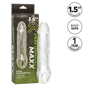 CALEXOTICS transparente Penisverlängerungs-Sleeve, 3,75 cm – Bild 2