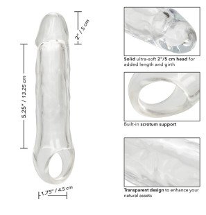 Przezroczysty przedłużacz penisa Calexotics Performance Maxx – zdjęcie 8