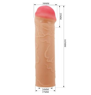 Pretty Love Nile – naturalna nakładka na penisa zapewniająca intymny komfort – zdjęcie 4