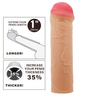 Pretty Love Nile natuurlijke penis sleeve voor intiem comfort – foto 5