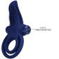 Pretty Love Bronson doppelter Penisring mit blauer Vibration – Bild 8