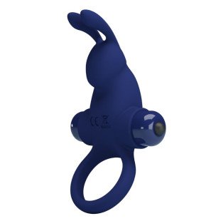 Pretty Love Jiro vibrierender Hasenring mit blauer Vibration – Bild 1