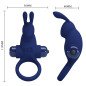 Pretty Love Jiro vibrating rabbit ring with blue vibration – image 6
