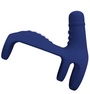 Pretty Love Elish vibrating penis ring with blue extension – image 2