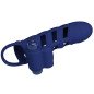 Vibrating penis ring with blue silicone cover – image 2 Vibrating penis ring with blue silicone cover – image 2