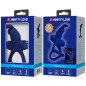 Blue vibrating double penis ring with rabbit shape – image 10 Blue vibrating double penis ring with rabbit shape – image 10