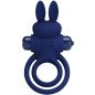 Darey Double Vibrating Penis Ring with Rabbit Design, Blue – image 3