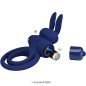 Darey Double Vibrating Penis Ring with Rabbit Design, Blue – image 8