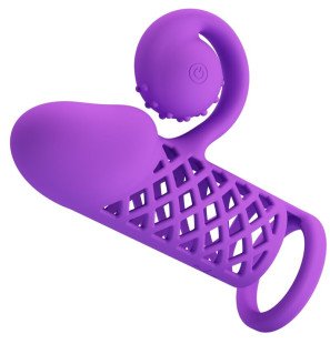 Romance Purple Extended Penis Sleeve for Adults – image 1