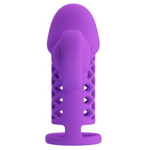 Romance Purple Extended Penis Sleeve for Adults – image 4