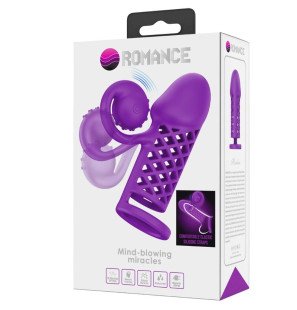 Romance Purple Extended Penis Sleeve for Adults – image 9