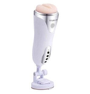 NALONE Magician vibrating masturbator, white, 85 mm – image 1