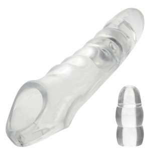 CALEXOTICS extension pénienne transparente réglable 9,5 cm – photo 1