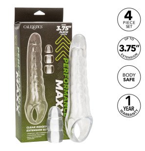 CALEXOTICS extension pénienne transparente réglable 9,5 cm – photo 2