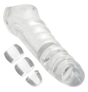 CALEXOTICS extension pénienne transparente réglable 9,5 cm – photo 5