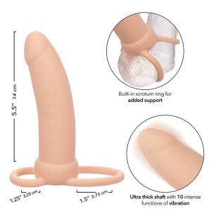 Calexotics Maxx gode extra-épais avec 10 vibrations, 12,75 cm – photo 5