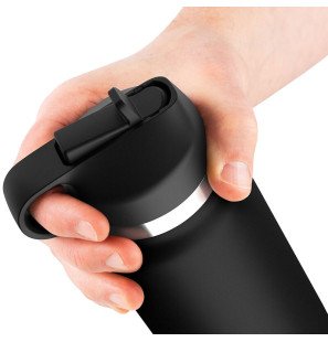 PDX PLUS transparent bottle-shaped masturbator 8,3 cm – image 2