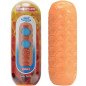 Pretty Love Twin Balls masturbator for men – orange – image 1
